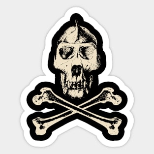 Planet of the Apes jolly Roger Sticker